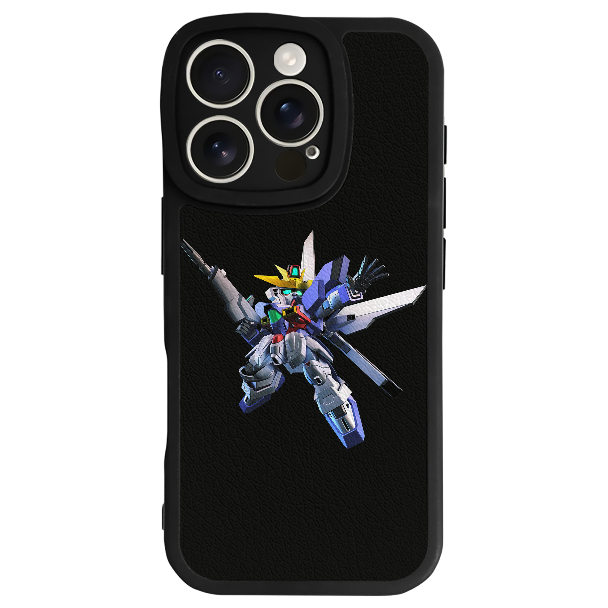 （画像用） 機動戦士ガンダム Mobile Suit Gundam 【iPhone 16シリーズ対応】シリコンスマホケース（レザー調） 材質：シリコン